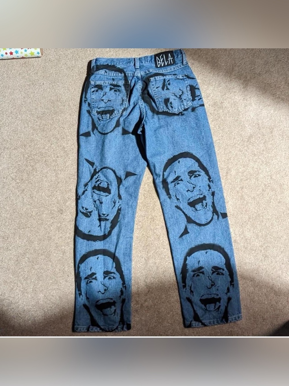 Patrick Bateman American Psycho Denim Jeans / Belacartes 28/30